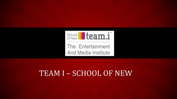 Team i- career in advertising