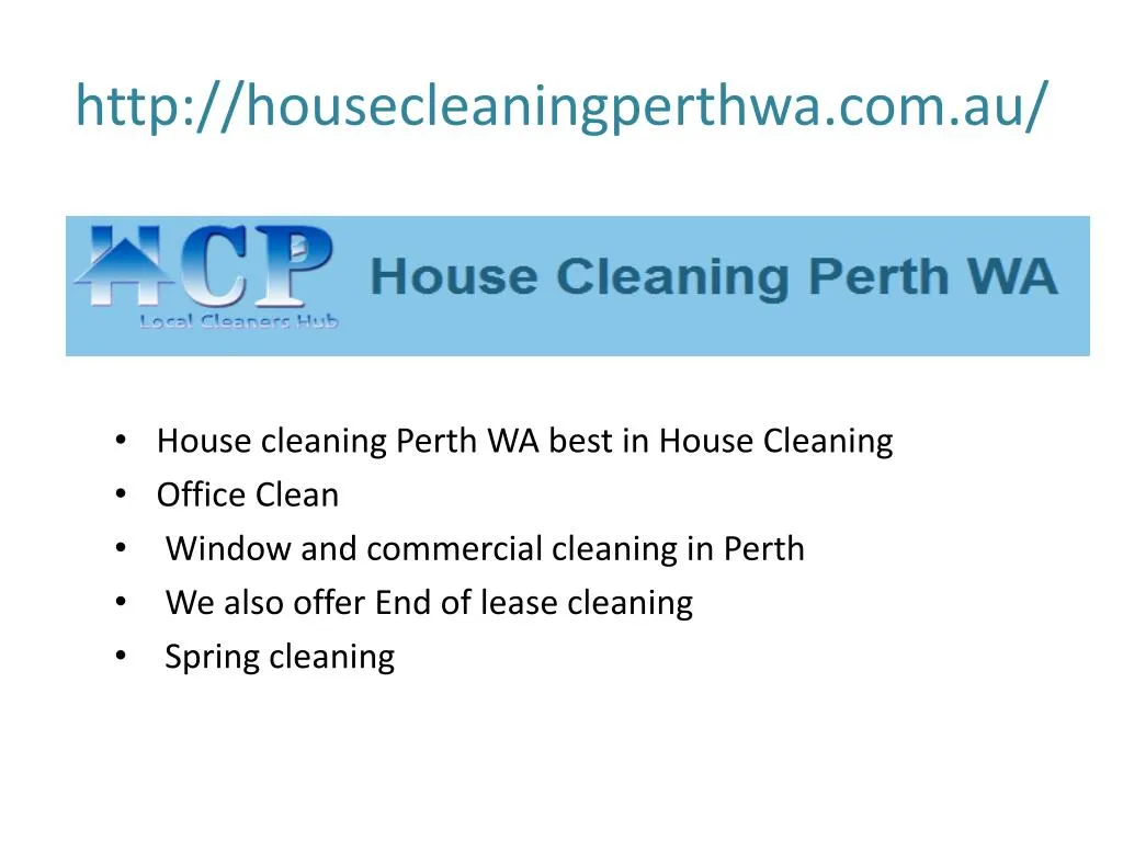 http housecleaningperthwa com au