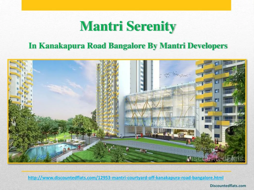mantri serenity in kanakapura road bangalore by mantri developers