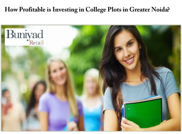 College Plots for sale in Greater Noida