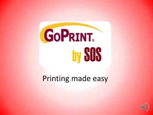 VFCSS GoPrintbySOS User guide