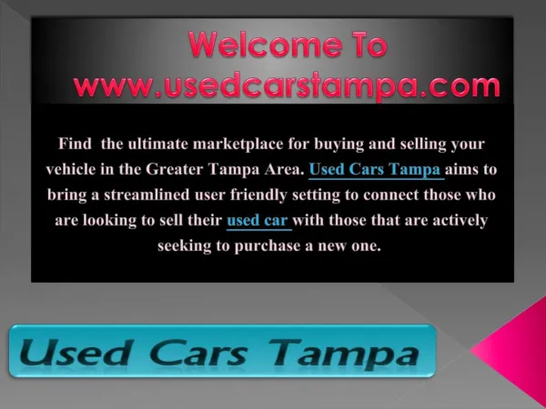 Shopping for Used Cars online