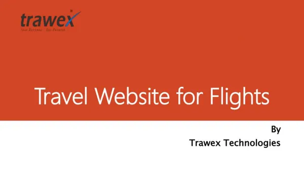 Travel Website for Flights