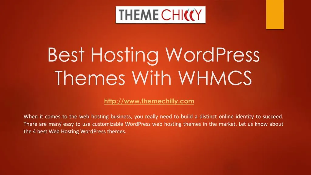 best hosting wordpress themes with whmcs