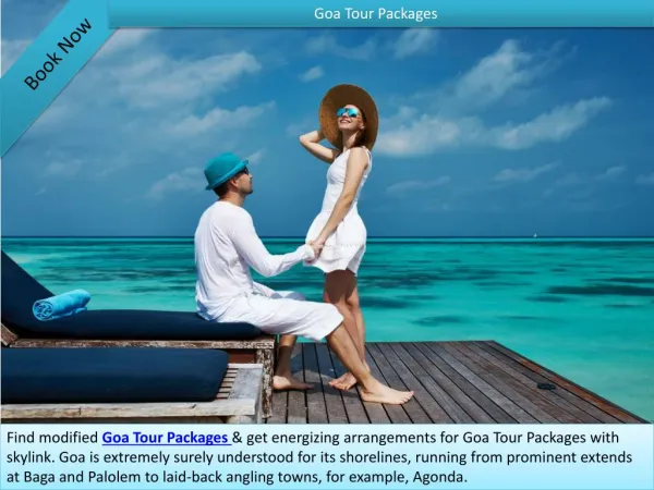 Online Booking Goa Tour Packages