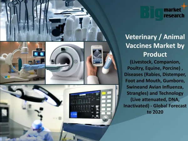 Veterinary / Animal Vaccines Market by Product - Size, Share, Demand, Growth & Opportunities