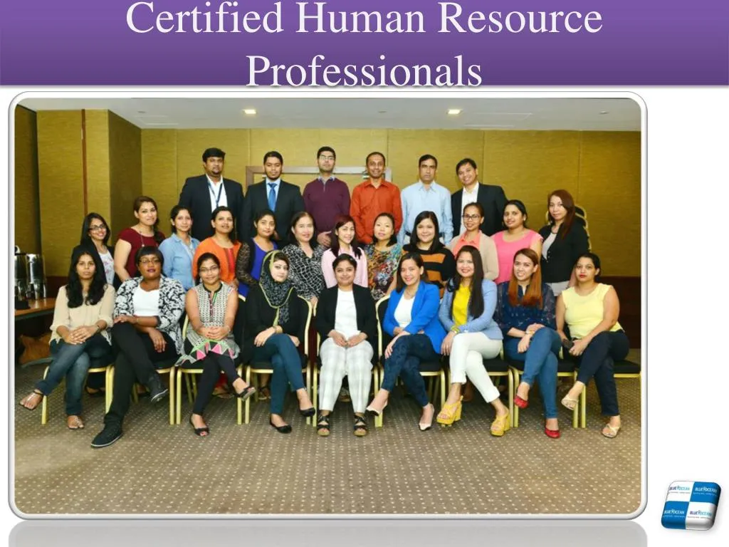certified human resource professionals