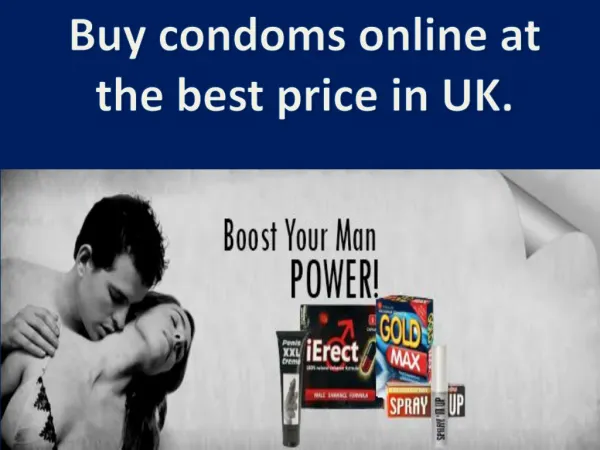 Buy condoms online at the best price in UK.