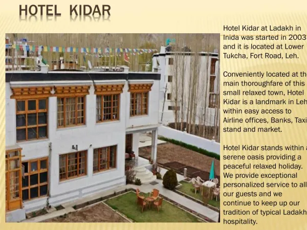 Hotel Kidar