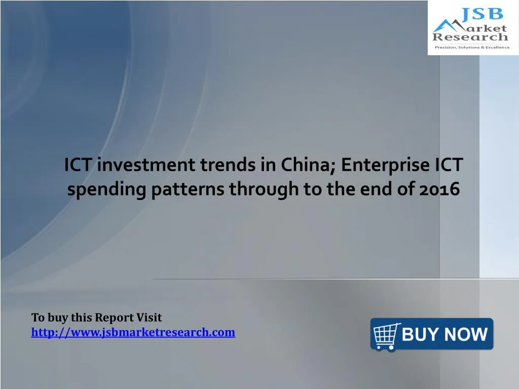ict investment trends in china enterprise ict spending patterns through to the end of 2016
