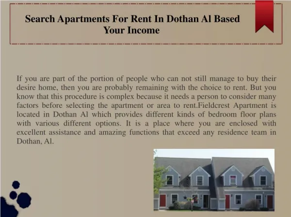 Search Apartments For Rent In Dothan Al Based Your Income