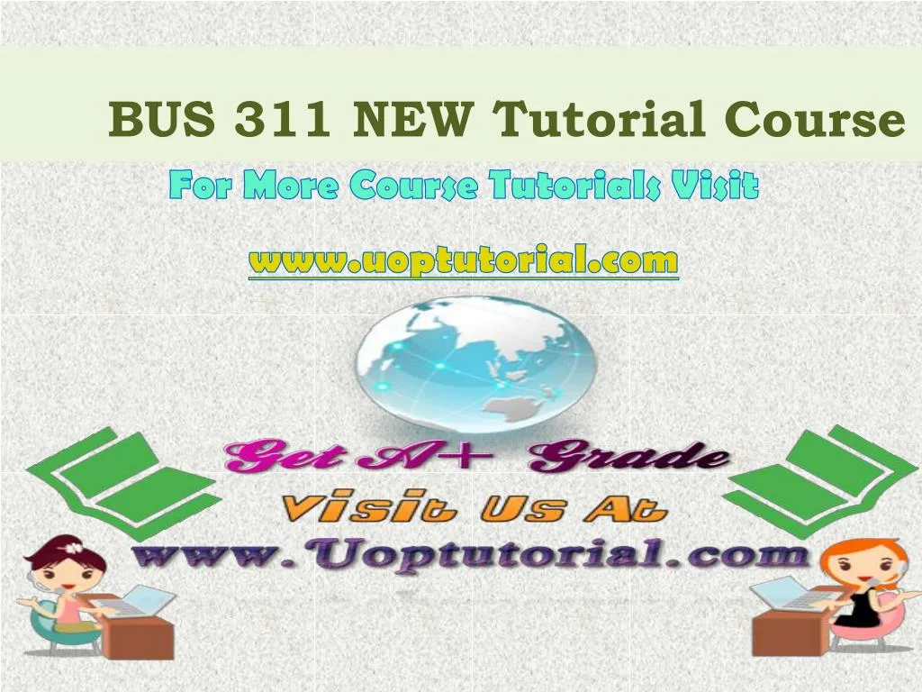 bus 311 new tutorial course