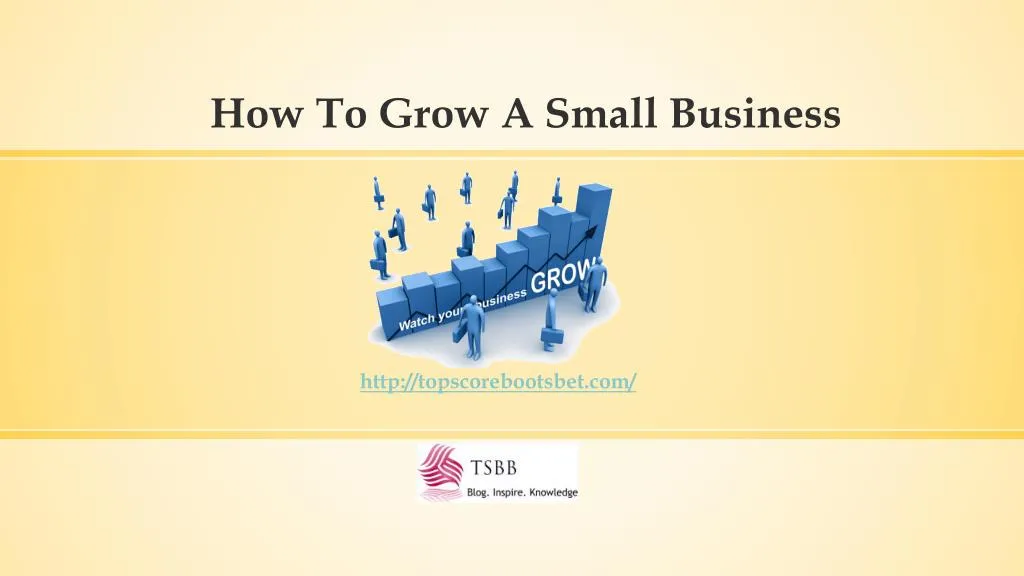 how to grow a small business