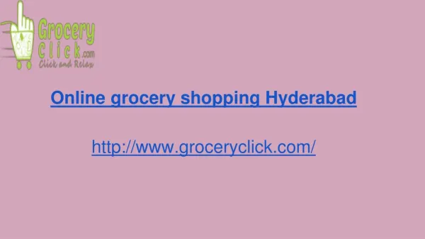online supermarket | Groceryclick