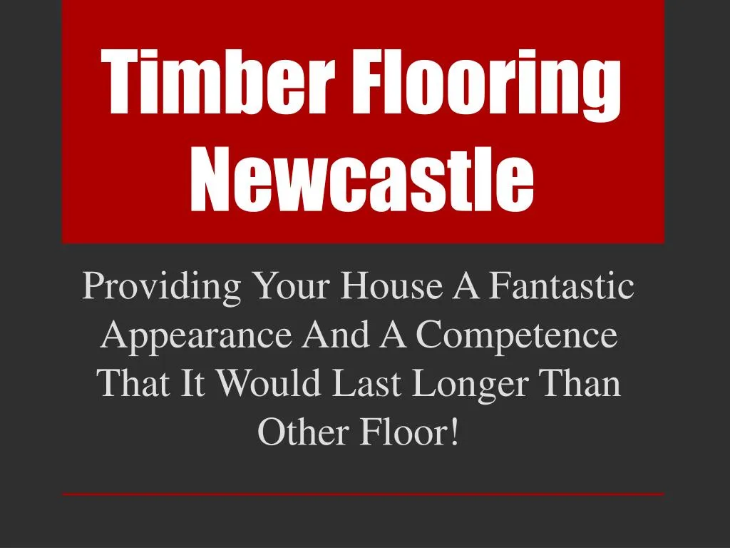timber flooring newcastle