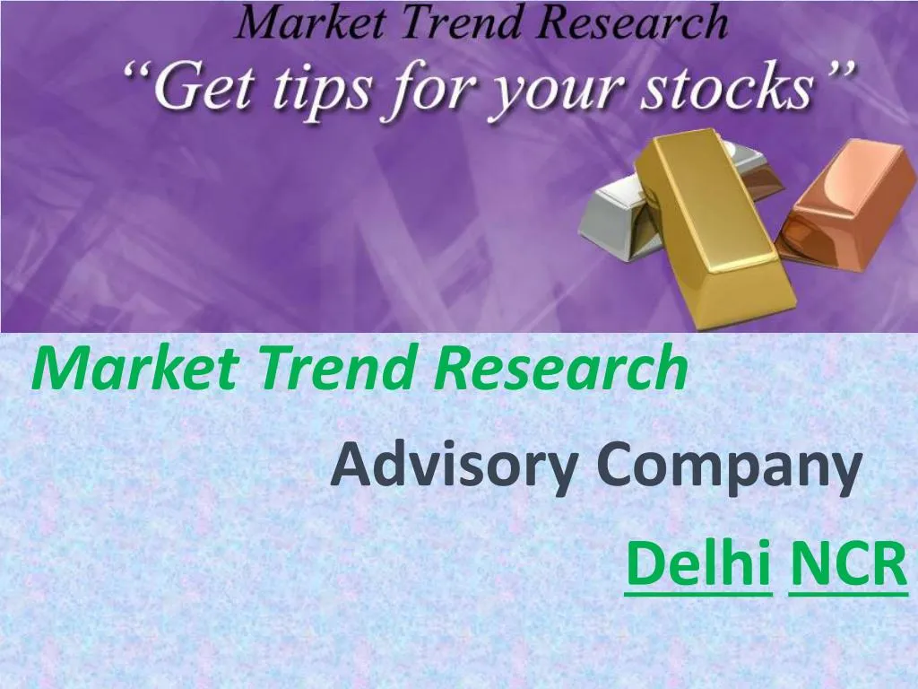 market trend research