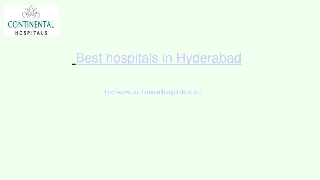 best hospitals in hyderabad