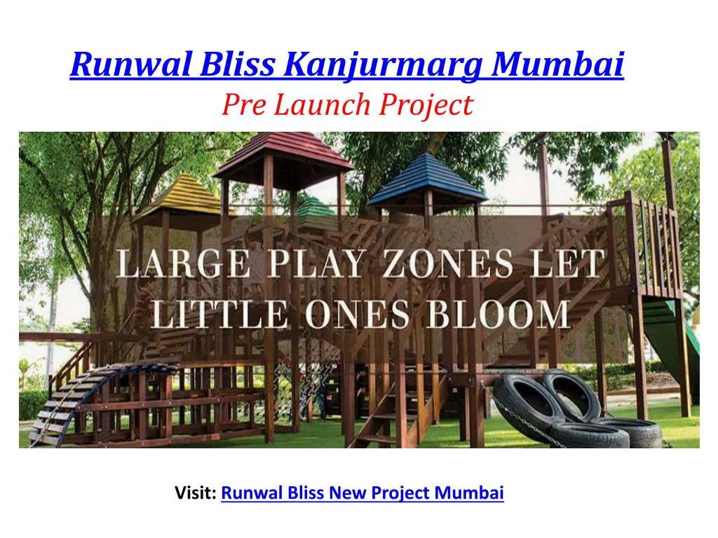 runwal bliss kanjurmarg mumbai pre launch project