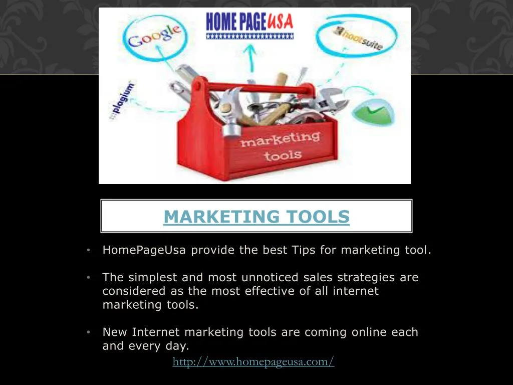 marketing tools