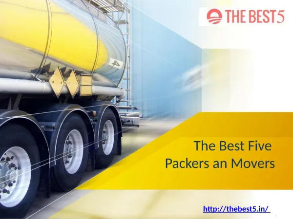 Packers and Movers in Pune - The Best Five.pdf