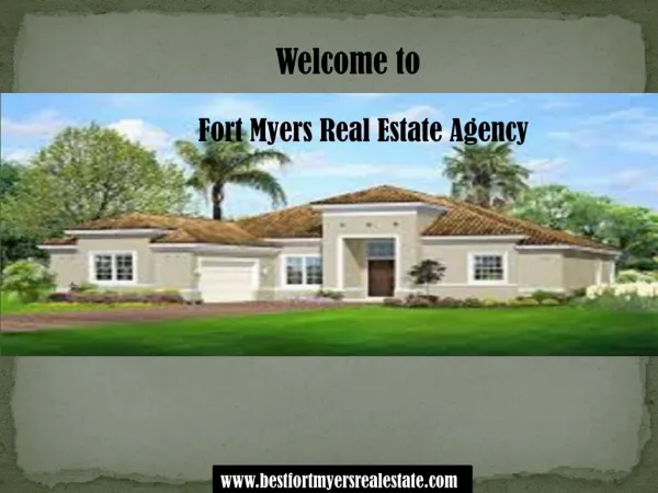 #Fort Myers Real Estate in Southwest FL