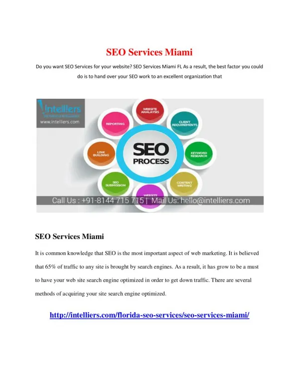 SEO Services Miami