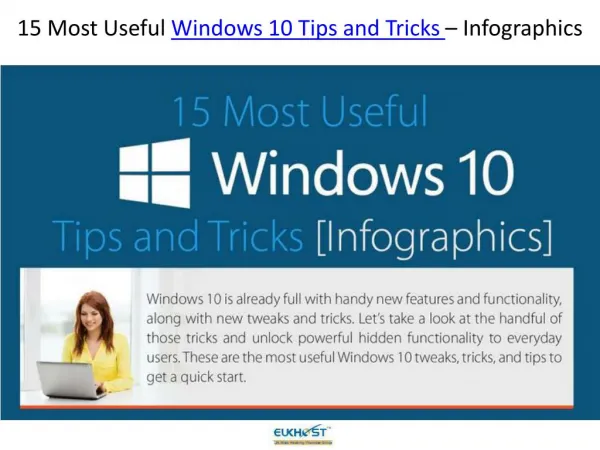 15 most useful windows 10 tips and tricks