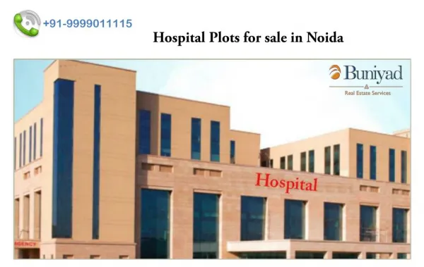 Hospital Land for sale in Noida