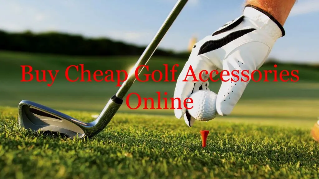 buy cheap golf accessories online