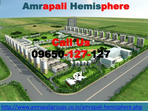 Amrapali Hemisphere Greater Noida By Amrapali Group