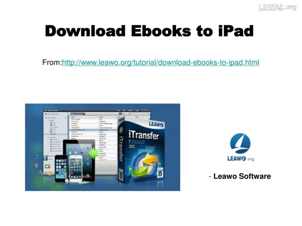 Download Ebooks to iPad