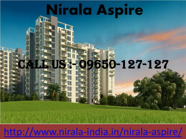 Nirala Aspire Residential project