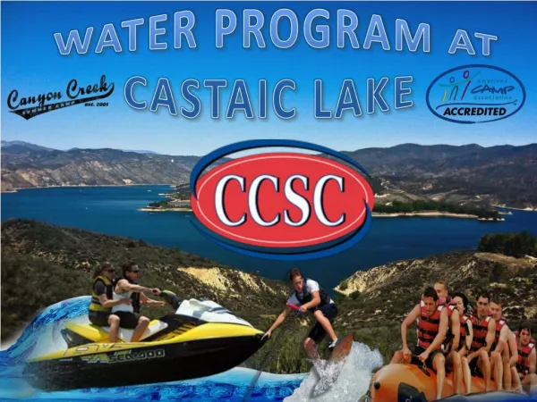 Water Activities at Canyon Creek Summer Camp