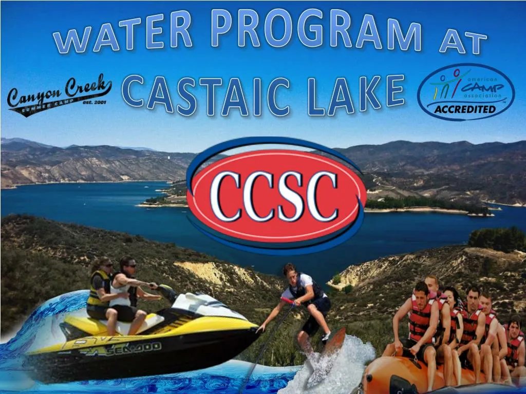 water program at castaic lake