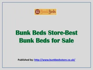Bunk Beds Store-Best Bunk Beds For Sale - slide 1