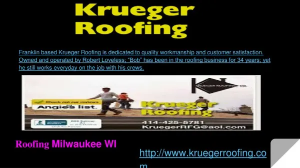 Roofing , Roof Repair, Complete Roof tear offs, Roof Snow Removal, Leak Repairs, WI