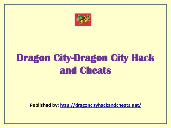 Dragon City Hack And Cheats