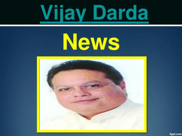 news Vijay darda
