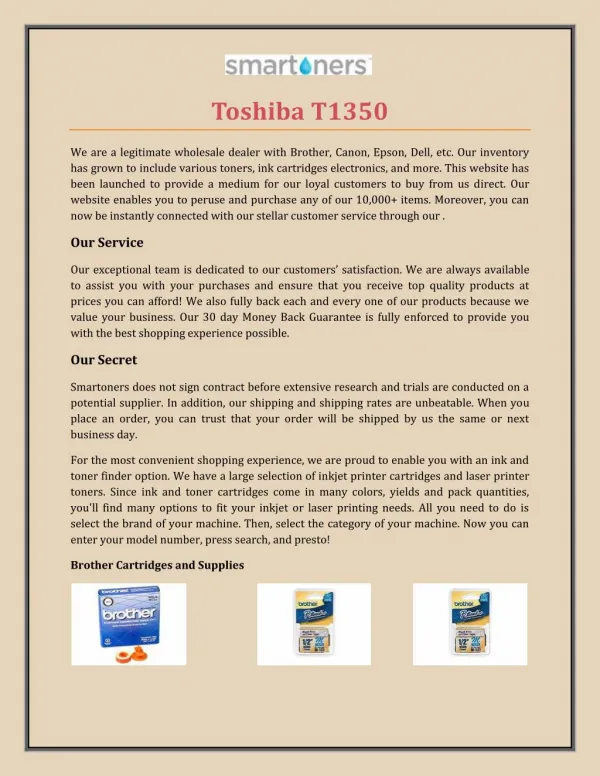 Toshiba T1350