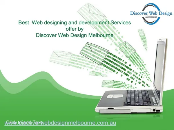 Best Web designing and development Services offer by Discover Web Design Melbourne
