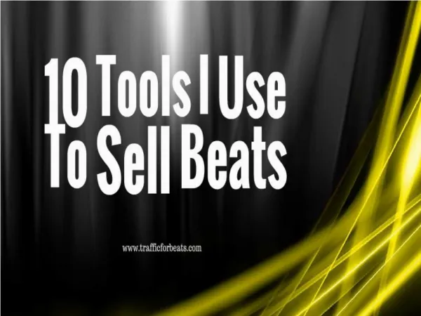 Top 10 Beat Selling Tools