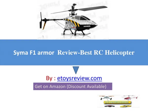 Syma F1 armor review-Best RC Helicopter