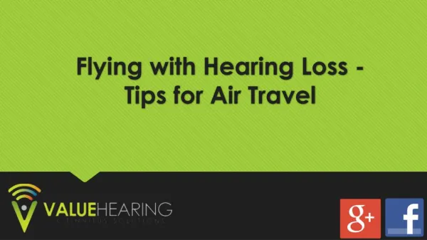 Flying with Hearing Loss - Tips for Air Travel