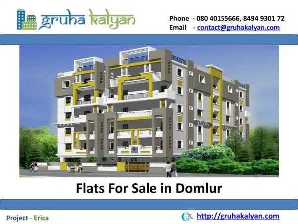 Flats for Sale in Domlur
