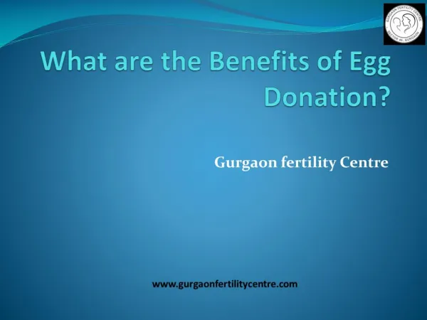 Benifits of egg Donation