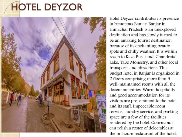 Hotel Deyzor