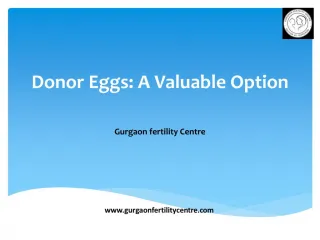 Donor Eggs - slide 1