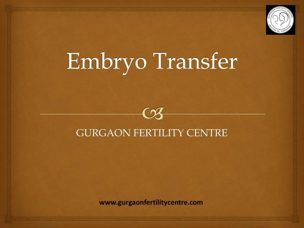 embryo transfer