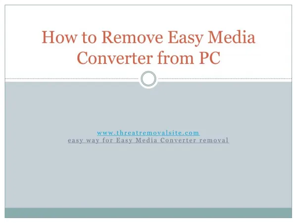 Easy Media Converter