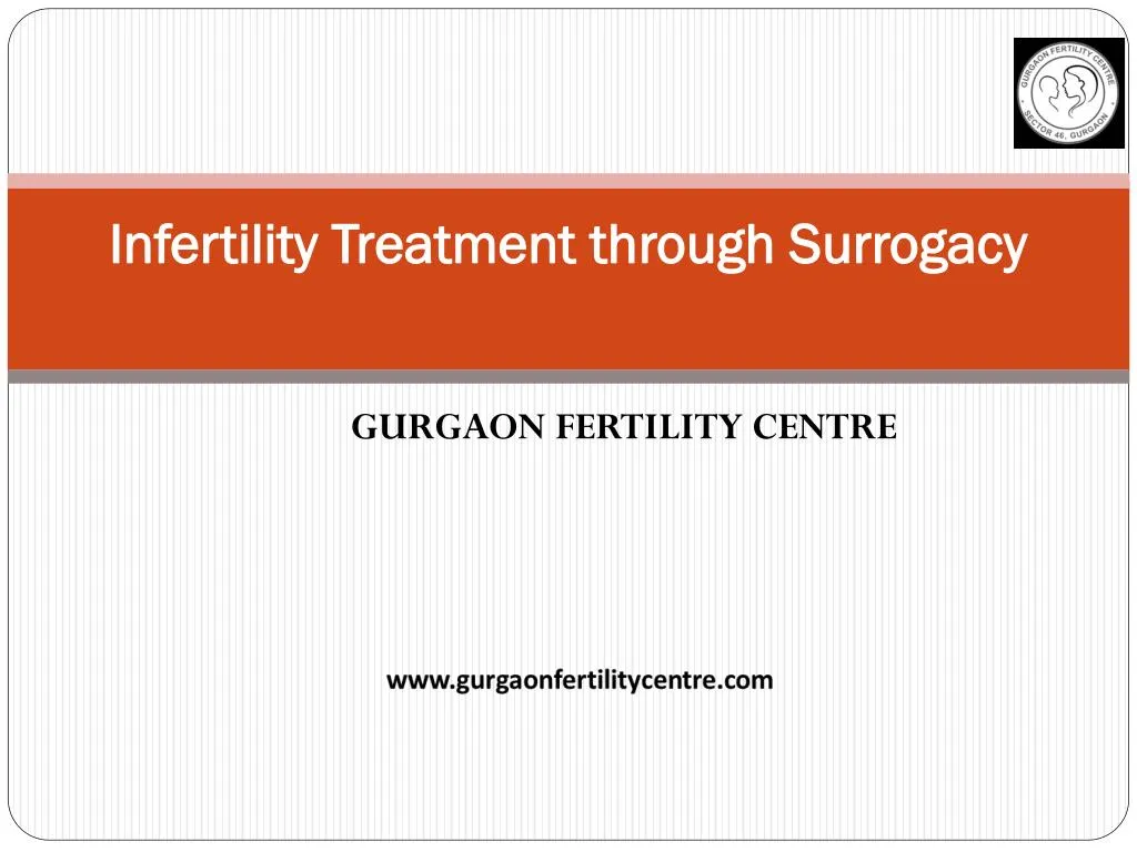 infertility treatment through surrogacy